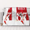 Kansas City Chiefs Blankets Sherpa Blanket Throw Blanket 6 kansas city chiefs blankets sherpa blanket throw blanket v13