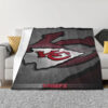 Kansas City Chiefs Blankets Sherpa Blanket Throw Blanket 5 kansas city chiefs blankets sherpa blanket throw blanket v18