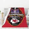 Kansas City Chiefs Blankets Sherpa Blanket Throw Blanket 5 kansas city chiefs blankets sherpa blanket throw blanket v24