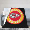 Kansas City Chiefs Blankets Sherpa Blanket Throw Blanket 5 kansas city chiefs blankets sherpa blanket throw blanket v29