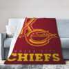 Kansas City Chiefs Blankets Sherpa Blanket Throw Blanket 5 kansas city chiefs blankets sherpa blanket throw blanket v39