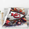 Kansas City Chiefs Blankets Sherpa Blanket Throw Blanket 6 kansas city chiefs blankets sherpa blanket throw blanket v75