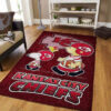 Kansas City Chiefs Rug Kansas City Chiefs Carpet NFL Carpet Bedroom Rug Indoor Rug 3 kansas city chiefs rug bath rug floor rug regtangle carpet home decor ver 974