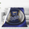 Kansas City Royals Blanket FLeece Blanket Throw Blanket 6 kansas city royals blanket fleece blanket throw blanket v51