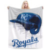 Kansas City Royals Blanket FLeece Blanket Throw Blanket 5 kansas city royals blanket fleece blanket throw blanket v60