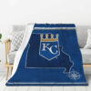 Kansas City Royals Blanket FLeece Blanket Throw Blanket 6 kansas city royals blanket fleece blanket throw blanket v62