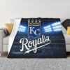 Kansas City Royals Blanket Sherpa Blanket Throw Blanket 6 kansas city royals blanket sherpa blanket throw blanket v31