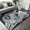 Las Vegas Raiders Rug Las Vegas Raiders Carpet NFL Area Rug Kitchen Rug Indoor Rugs 4 las vegas raiders area rug oakland raiders carpet living room rug floor rug regtangle carpet home decor ver 1010