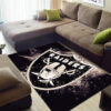 Las Vegas Raiders Rugs Las Vegas Raiders Carpets NFL Rug Dining Room Rug Indoor Rugs 4 las vegas raiders area rug oakland raiders rugs bathroom rug floor rug regtangle carpet home decor ver 1026