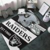 Las Vegas Raiders Rugs Las Vegas Raiders Carpets NFL Area Rug Dining Room Rug Indoor Rugs 4 las vegas raiders area rug oakland raiders rugs bathroom rug floor rug regtangle carpet home decor ver 1028