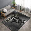 Las Vegas Raiders Area Rugs Las Vegas Raiders Carpets NFL Rugs Dining Room Rugs Indoor Rug 3 las vegas raiders area rug oakland raiders rugs living room rug floor rug regtangle carpet home decor ver 1029