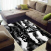 Las Vegas Raiders Rug Las Vegas Raiders Carpets NFL Rug Kitchen Rug Indoor Rug 4 las vegas raiders area rug oakland raiders rugs living room rug floor rug regtangle carpet home decor ver 1032