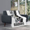 Las Vegas Raiders Blanket FLeece Blanket Throw Blanket 5 las vegas raiders blanket fleece blanket throw blanket v35
