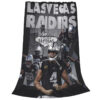 Las Vegas Raiders Blanket Sherpa Blanket Throw Blanket 5 las vegas raiders blanket sherpa blanket throw blanket v48