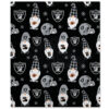 Las Vegas Raiders Blankets FLeece Blanket Throw Blanket 5 las vegas raiders blankets fleece blanket throw blanket v16