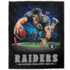 Las Vegas Raiders Blankets Sherpa Blanket Throw Blanket 6 las vegas raiders blankets sherpa blanket throw blanket v17
