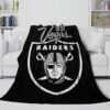 Las Vegas Raiders Blankets Sherpa Blanket Throw Blanket 5 las vegas raiders blankets sherpa blanket throw blanket v3