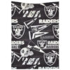 Las Vegas Raiders Blankets Sherpa Blanket Throw Blanket 6 las vegas raiders blankets sherpa blanket throw blanket v5