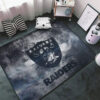 Las Vegas Raiders Rug Las Vegas Raiders Carpet NFL Area Rugs Dining Room Rug Indoor Rug 3 las vegas raiders rugs oakland raiders carpet living room rug floor rug regtangle carpet home decor ver 1074