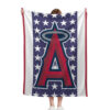 Los Angeles Angels Blanket Sherpa Blanket Throw Blanket 5 los angeles angels blanket sherpa blanket throw blanket v32
