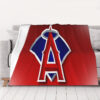 Los Angeles Angels Blanket Sherpa Blanket Throw Blanket 6 los angeles angels blanket sherpa blanket throw blanket v37