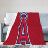 Los Angeles Angels Blanket Sherpa Blanket Throw Blanket 6 los angeles angels blanket sherpa blanket throw blanket v57