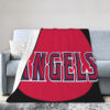 Los Angeles Angels Blanket Sherpa Blanket Throw Blanket 6 los angeles angels blanket sherpa blanket throw blanket v62