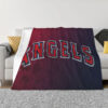 Los Angeles Angels Blanket Sherpa Blanket Throw Blanket 5 los angeles angels blanket sherpa blanket throw blanket v63