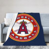Los Angeles Angels Blanket Sherpa Blanket Throw Blanket 6 los angeles angels blanket sherpa blanket throw blanket v7