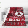 Los Angeles Angels Blankets FLeece Blanket Throw Blanket 6 los angeles angels blankets fleece blanket throw blanket v2
