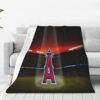 Los Angeles Angels Blankets FLeece Blanket Throw Blanket 5 los angeles angels blankets fleece blanket throw blanket v38