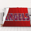 Los Angeles Angels Blankets Sherpa Blanket Throw Blanket 6 los angeles angels blankets sherpa blanket throw blanket v41