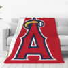 Los Angeles Angels Blankets Sherpa Blanket Throw Blanket 6 los angeles angels blankets sherpa blanket throw blanket v48
