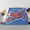 Los Angeles Angels Blankets Sherpa Blanket Throw Blanket 5 los angeles angels blankets sherpa blanket throw blanket v8