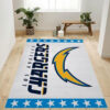 Los Angeles Chargers Rugs Los Angeles Chargers Carpets NFL Area Rug Bedroom Area Rug Indoor Rug 3 los angeles chargers area rug bathroom rug floor rug regtangle carpet home decor ver 1086