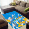 Los Angeles Chargers Rug Los Angeles Chargers Carpets NFL Rug Living Room Area Rug Indoor Rugs 3 los angeles chargers area rugs bathroom rug floor rug regtangle carpet home decor ver 1102