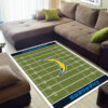 Los Angeles Chargers Area Rug Los Angeles Chargers Carpets NFL Area Rug Dining Room Rug Indoor Rugs 4 los angeles chargers area rugs bathroom rug floor rug regtangle carpet home decor ver 1104