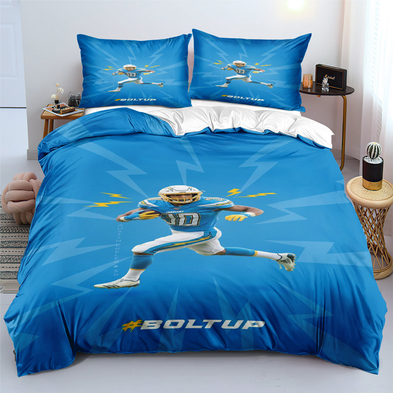 los-angeles-chargers-bed-set-los-angeles-chargers-bedding-set-bed-room-set-v21 los angeles chargers bed set los angeles chargers bedding set bed room set v21