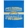 Los Angeles Chargers Blanket FLeece Blanket Throw Blanket 5 los angeles chargers blanket fleece blanket throw blanket v51