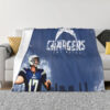 Los Angeles Chargers Blanket Sherpa Blanket Throw Blanket 6 los angeles chargers blanket sherpa blanket throw blanket v28