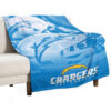 Los Angeles Chargers Blanket Sherpa Blanket Throw Blanket 6 los angeles chargers blanket sherpa blanket throw blanket v37