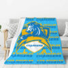 Los Angeles Chargers Blanket Sherpa Blanket Throw Blanket 6 los angeles chargers blanket sherpa blanket throw blanket v55