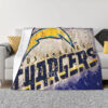 Los Angeles Chargers Blanket Sherpa Blanket Throw Blanket 6 los angeles chargers blanket sherpa blanket throw blanket v61