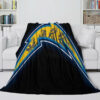 Los Angeles Chargers Blanket Sherpa Blanket Throw Blanket 5 los angeles chargers blanket sherpa blanket throw blanket v68