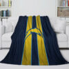 Los Angeles Chargers Blankets FLeece Blanket Throw Blanket 6 los angeles chargers blankets fleece blanket throw blanket v14