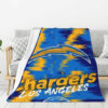Los Angeles Chargers Blankets FLeece Blanket Throw Blanket 6 los angeles chargers blankets fleece blanket throw blanket v25