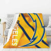 Los Angeles Chargers Blankets FLeece Blanket Throw Blanket 5 los angeles chargers blankets fleece blanket throw blanket v42