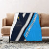 Los Angeles Chargers Blankets FLeece Blanket Throw Blanket 5 los angeles chargers blankets fleece blanket throw blanket v65