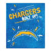 Los Angeles Chargers Blankets FLeece Blanket Throw Blanket 6 los angeles chargers blankets fleece blanket throw blanket v67