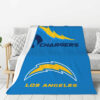 Los Angeles Chargers Blankets Sherpa Blanket Throw Blanket 6 los angeles chargers blankets sherpa blanket throw blanket v41